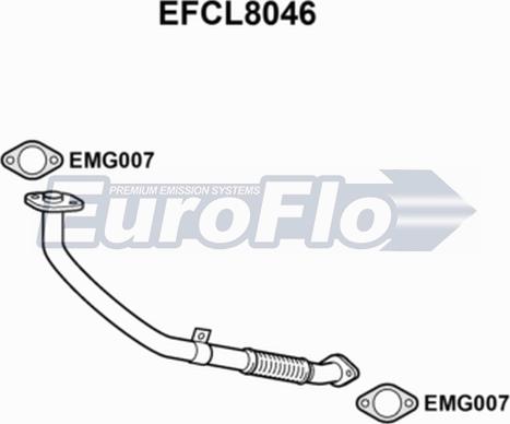 EuroFlo EFCL8046 - Tubo gas scarico autozon.pro