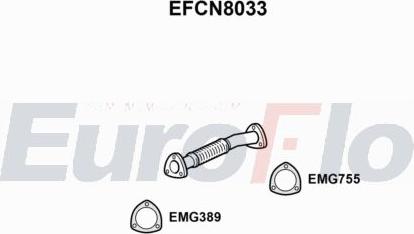 EuroFlo EFCN8033 - Tubo gas scarico autozon.pro