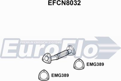 EuroFlo EFCN8032 - Tubo gas scarico autozon.pro