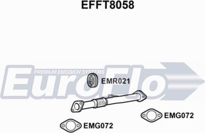 EuroFlo EFFT8058 - Tubo gas scarico autozon.pro