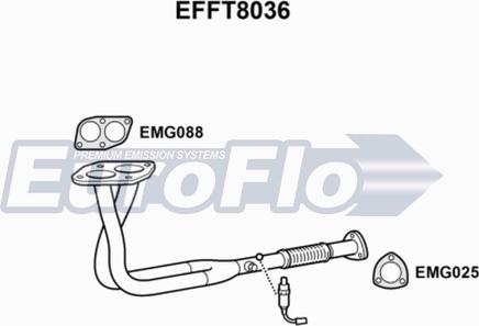 EuroFlo EFFT8036 - Tubo gas scarico autozon.pro