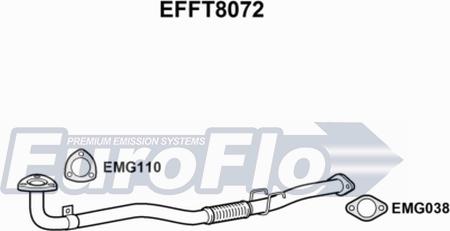 EuroFlo EFFT8072 - Tubo gas scarico autozon.pro