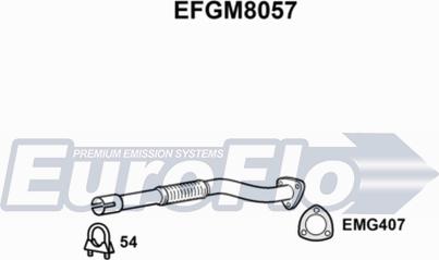 EuroFlo EFGM8057 - Tubo gas scarico autozon.pro