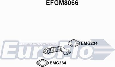 EuroFlo EFGM8066 - Tubo gas scarico autozon.pro