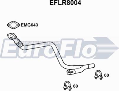 EuroFlo EFLR8004 - Tubo gas scarico autozon.pro