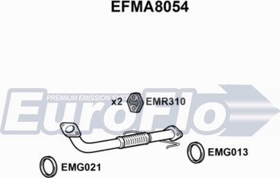 EuroFlo EFMA8054 - Tubo gas scarico autozon.pro