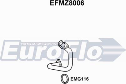 EuroFlo EFMZ8006 - Tubo gas scarico autozon.pro