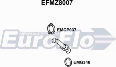 EuroFlo EFMZ8007 - Tubo gas scarico autozon.pro