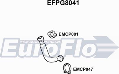 EuroFlo EFPG8041 - Tubo gas scarico autozon.pro