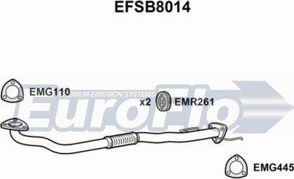 EuroFlo EFSB8014 - Tubo gas scarico autozon.pro