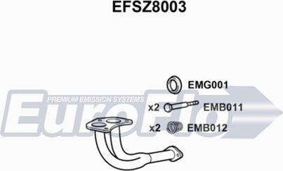 EuroFlo EFSZ8003 - Tubo gas scarico autozon.pro