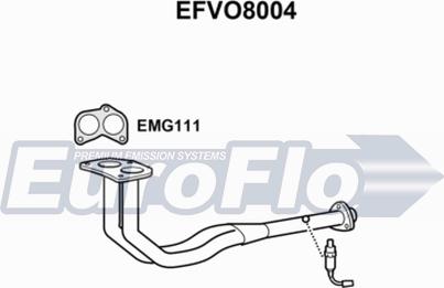 EuroFlo EFVO8004 - Tubo gas scarico autozon.pro