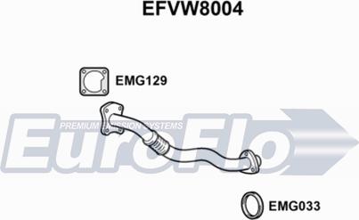 EuroFlo EFVW8004 - Tubo gas scarico autozon.pro