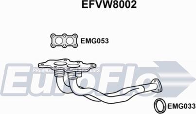 EuroFlo EFVW8002 - Tubo gas scarico autozon.pro