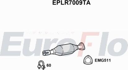 EuroFlo EPLR7009TA - Filtro antiparticolato / particellare, Impianto gas scarico autozon.pro