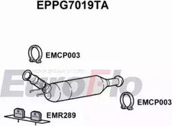 EuroFlo EPPG7019TA - Filtro antiparticolato / particellare, Impianto gas scarico autozon.pro