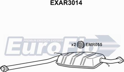 EuroFlo EXAR3014 - Silenziatore centrale autozon.pro