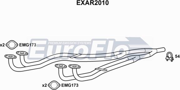 EuroFlo EXAR2010 - Tubo gas scarico autozon.pro