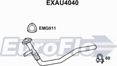 EuroFlo EXAU4040 - Tubo gas scarico autozon.pro