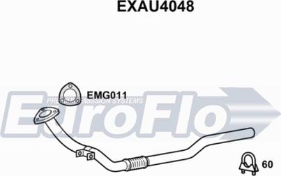 EuroFlo EXAU4048 - Tubo gas scarico autozon.pro