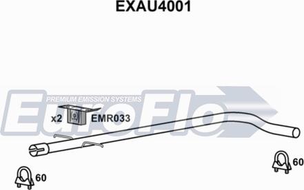 EuroFlo EXAU4001 - Tubo gas scarico autozon.pro