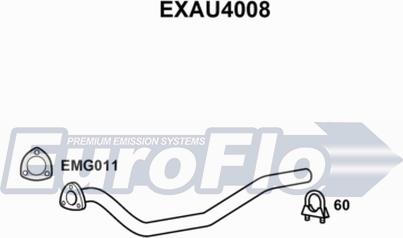 EuroFlo EXAU4008 - Tubo gas scarico autozon.pro