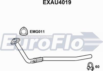 EuroFlo EXAU4019 - Tubo gas scarico autozon.pro