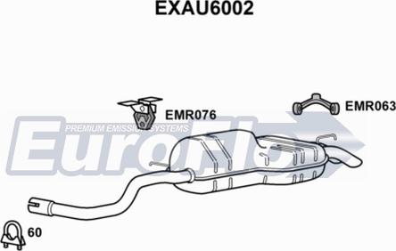 EuroFlo EXAU6002 - Silenziatore posteriore autozon.pro