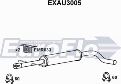 EuroFlo EXAU3005 - Silenziatore centrale autozon.pro