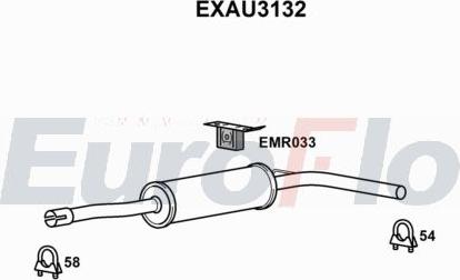 EuroFlo EXAU3132 - Silenziatore centrale autozon.pro