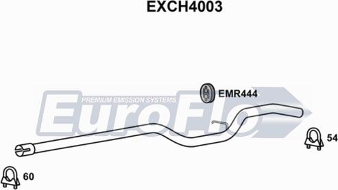 EuroFlo EXCH4003 - Tubo gas scarico autozon.pro