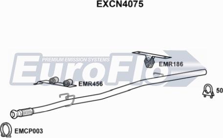 EuroFlo EXCN4075 - Tubo gas scarico autozon.pro