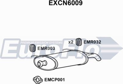 EuroFlo EXCN6009 - Silenziatore posteriore autozon.pro