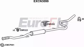 EuroFlo EXCN3099 - Silenziatore centrale autozon.pro