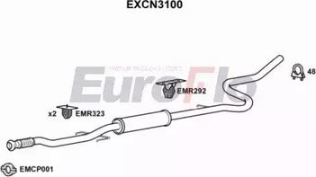 EuroFlo EXCN3100 - Silenziatore centrale autozon.pro