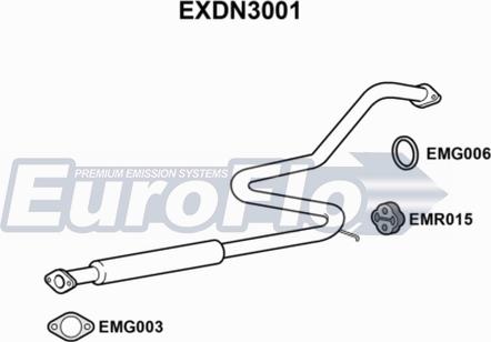 EuroFlo EXDN3001 - Silenziatore centrale autozon.pro