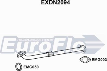 EuroFlo EXDN2094 - Tubo gas scarico autozon.pro