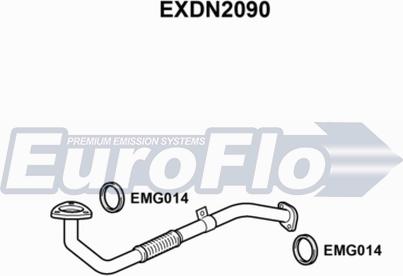 EuroFlo EXDN2090 - Tubo gas scarico autozon.pro