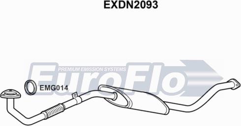 EuroFlo EXDN2093 - Tubo gas scarico autozon.pro