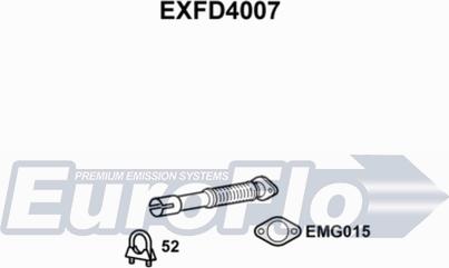 EuroFlo EXFD4007 - Tubo gas scarico autozon.pro