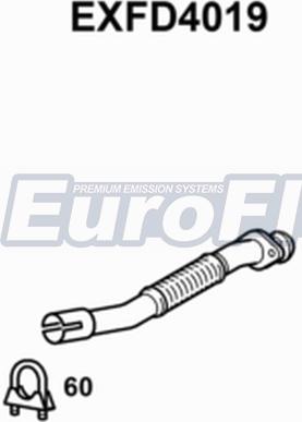 EuroFlo EXFD4019 - Tubo gas scarico autozon.pro