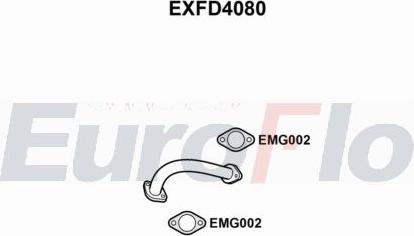 EuroFlo EXFD4080 - Tubo gas scarico autozon.pro