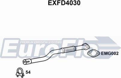 EuroFlo EXFD4030 - Tubo gas scarico autozon.pro