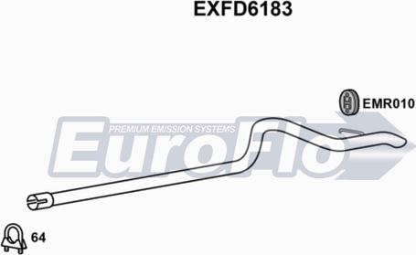 EuroFlo EXFD6183 - Terminale di scarico autozon.pro