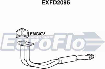 EuroFlo EXFD2095 - Tubo gas scarico autozon.pro