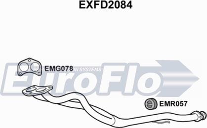 EuroFlo EXFD2084 - Tubo gas scarico autozon.pro