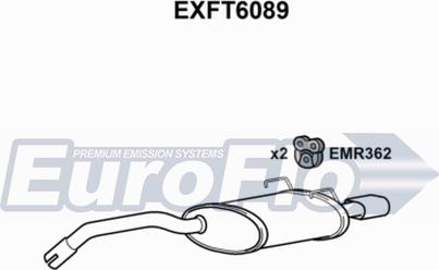 EuroFlo EXFT6089 - Silenziatore posteriore autozon.pro