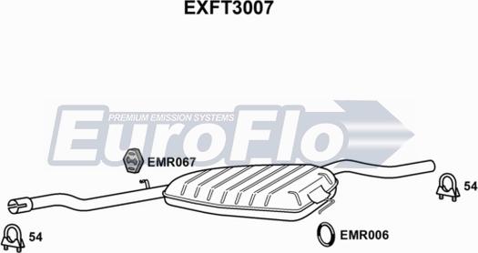 EuroFlo EXFT3007 - Silenziatore centrale autozon.pro