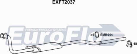 EuroFlo EXFT2037 - Tubo gas scarico autozon.pro