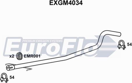 EuroFlo EXGM4034 - Tubo gas scarico autozon.pro